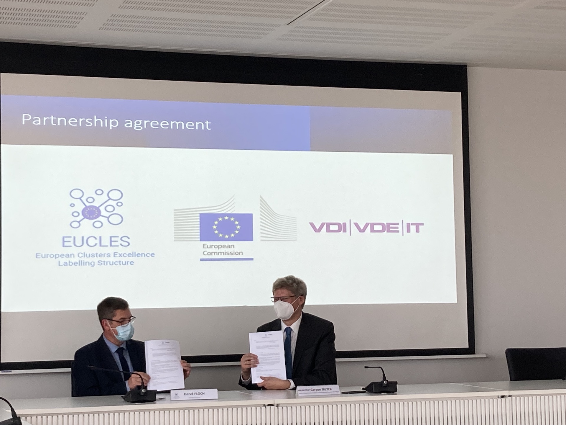 EUCLES signed a partnership with VDI/VDE-IT