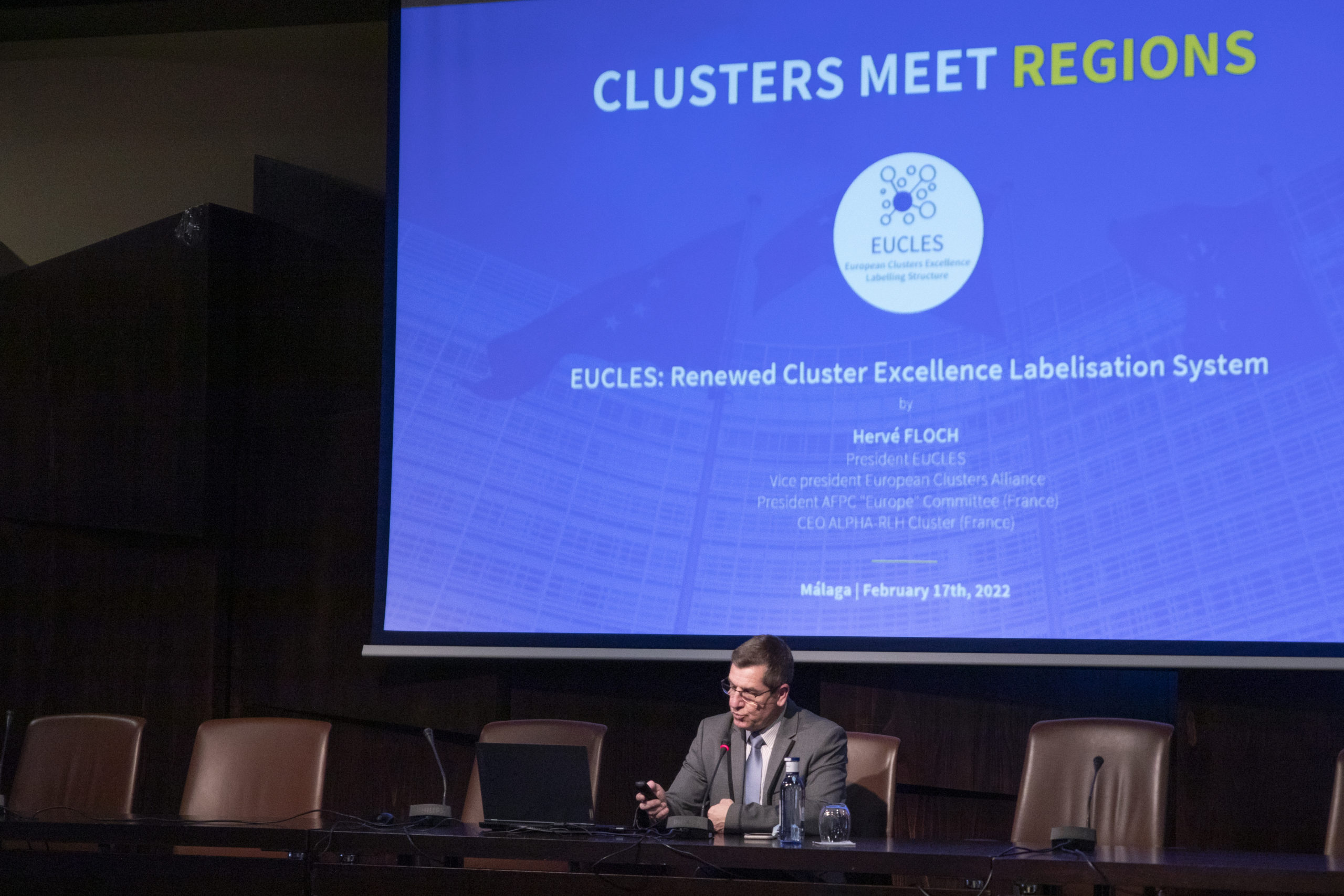 EUCLES at the first Clusters Meet Regions event of the ECCP